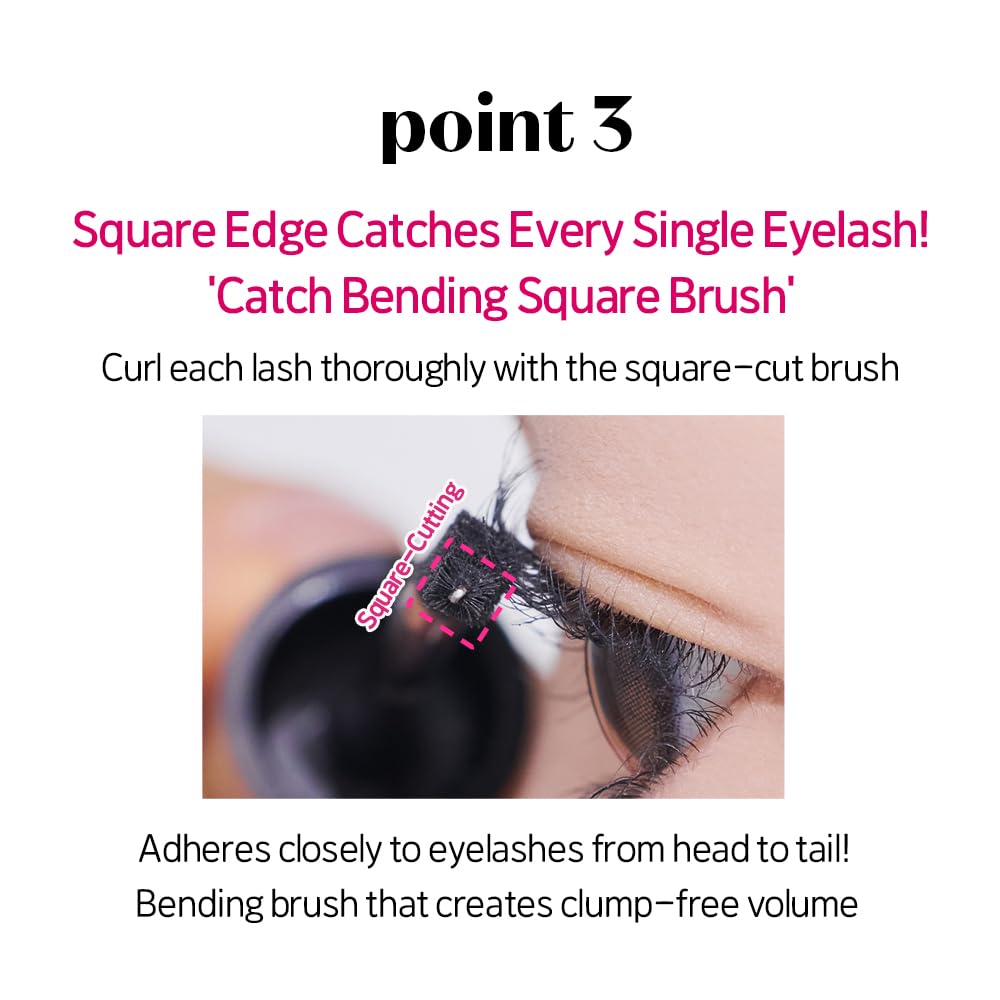 ETUDE Curl Fix Waterproof Mascara in bathroom setting
