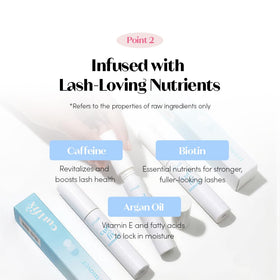 ETUDE Curl Fix Waterproof Mascara Remover close-up of slim brush applicator