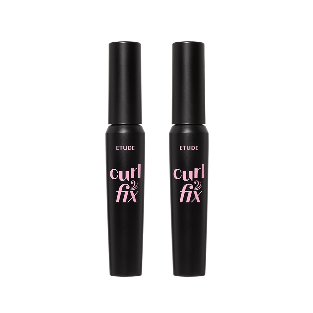ETUDE Curl Fix Waterproof Volumizing Mascara Duo packaging front view
