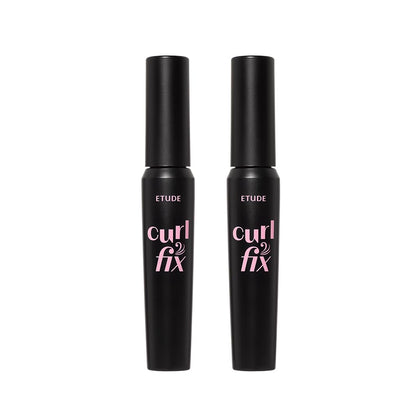 ETUDE Curl Fix Waterproof Volumizing Mascara Duo packaging front view