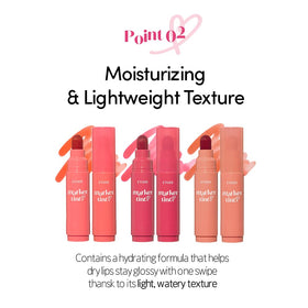 ETUDE Dear Darling Marker Tint Mono Plum lifestyle shot