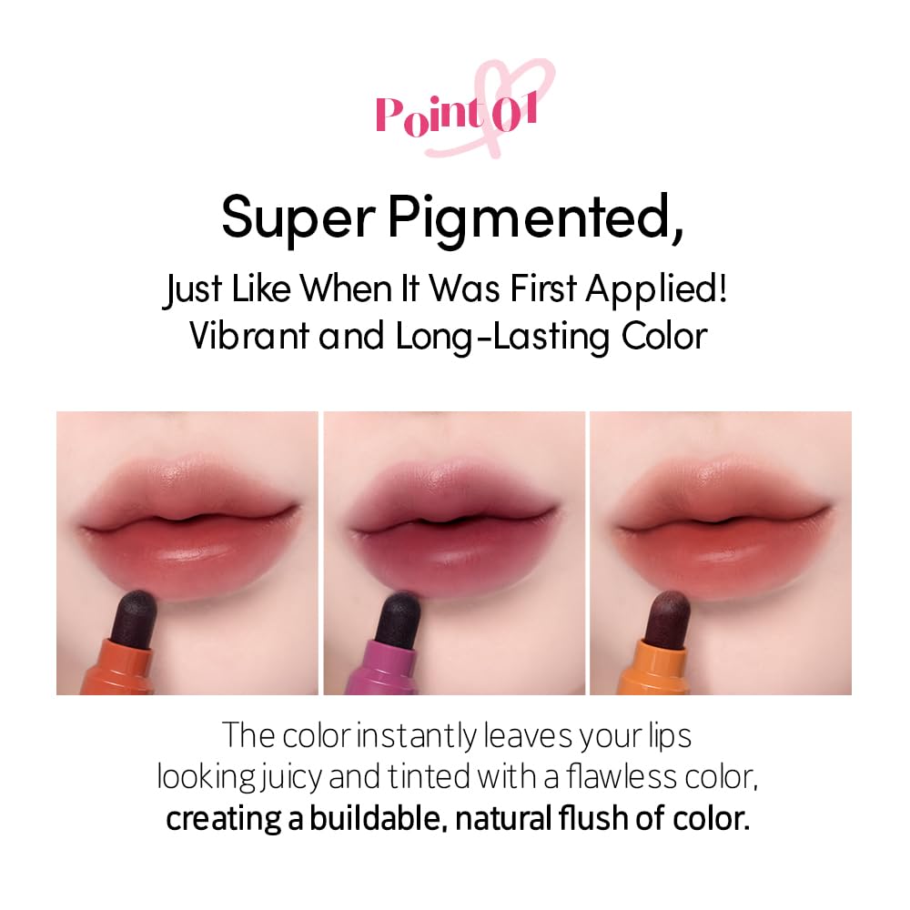 ETUDE Dear Darling Marker Tint Sweet Cinnamon applicator tip