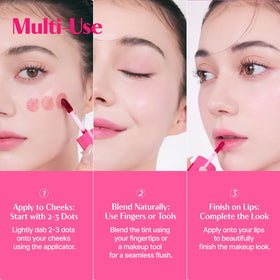 ETUDE Dear Darling Water Tint Lip Stain packaging details
