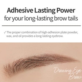 ETUDE Drawing Eye Brow Pencil dark gray in makeup bag