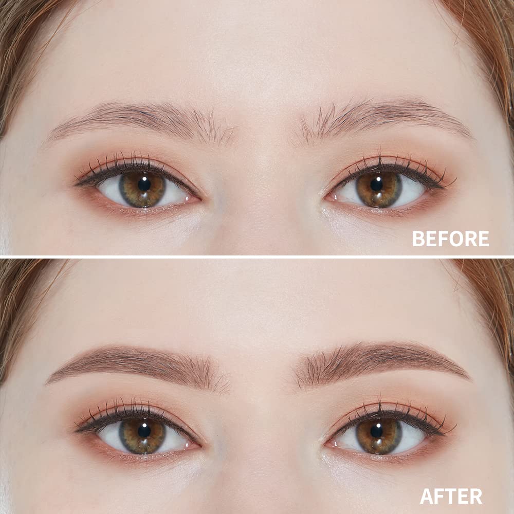 ETUDE Drawing Eye Brow Pencil dark gray swatch on skin
