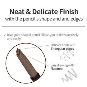 ETUDE Drawing Eye Brow Pencil dark gray with blended finish
