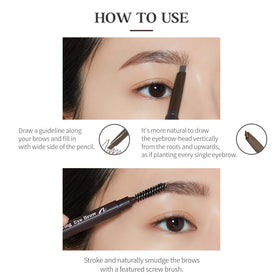 ETUDE Drawing Eye Brow Pencil Gray Brown lifestyle scene