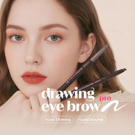 ETUDE Drawing Eye Brow Pro Dark Gray Eyebrow Pencil packaging