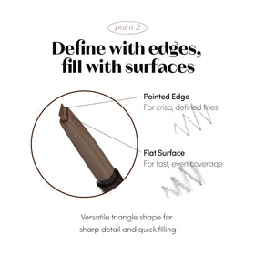 ETUDE Drawing Eye Brow Pro Dark Gray Eyebrow Pencil tip