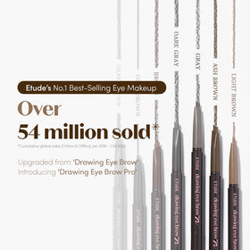 ETUDE Drawing Eye Brow Pro Light Brown Eyebrow Pencil side view