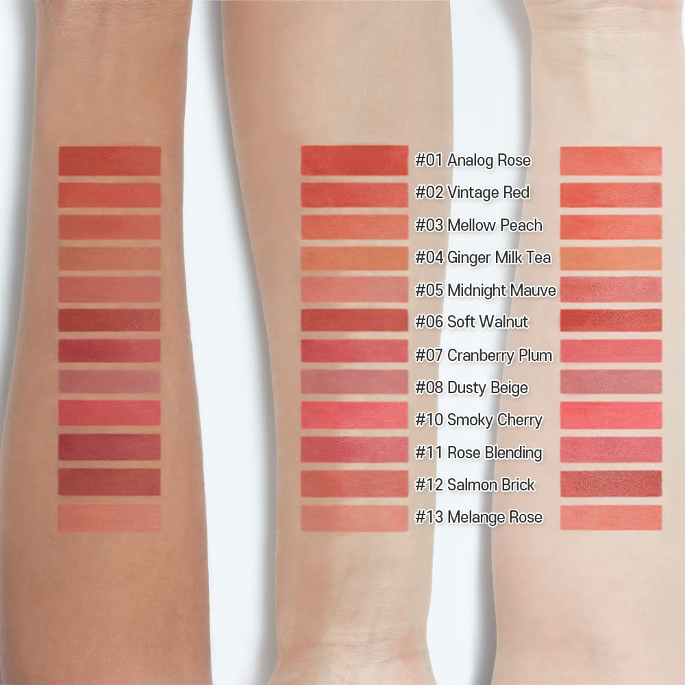 ETUDE Fixing Tint Lipstick 4g swatch on skin