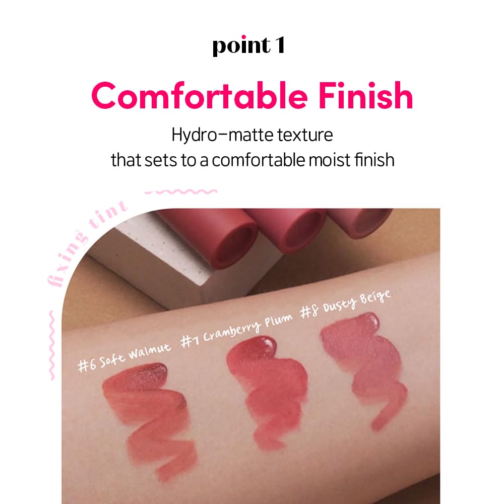 ETUDE Fixing Tint Woody Pink Matte Liquid Lipstick packaging