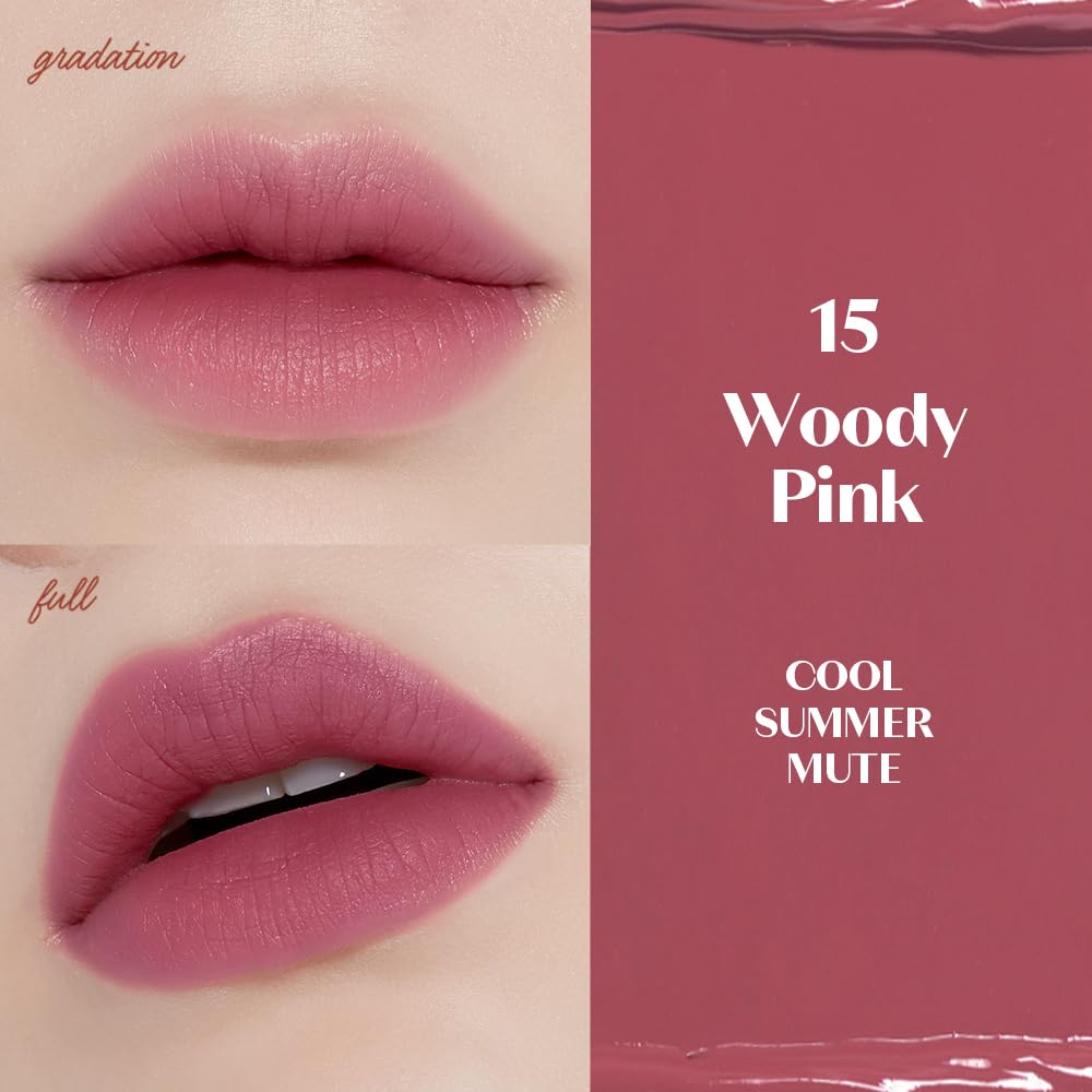 ETUDE Fixing Tint Woody Pink Matte Liquid Lipstick side view