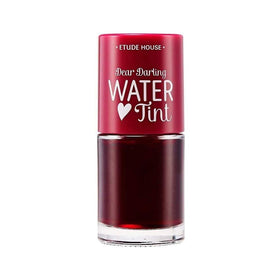 ETUDE Moist-Fruity Water Tint Lip Stain front view with cherry colour