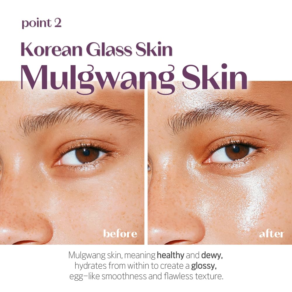 ETUDE Nymph Aura Volumer Face Primer application on skin