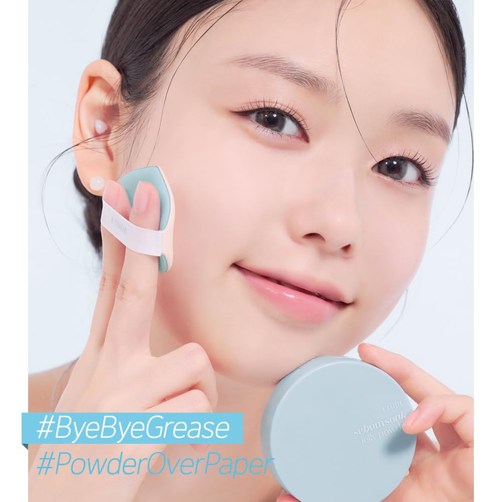 ETUDE Sebum Soak Jelly Pressed Setting Powder texture close-up