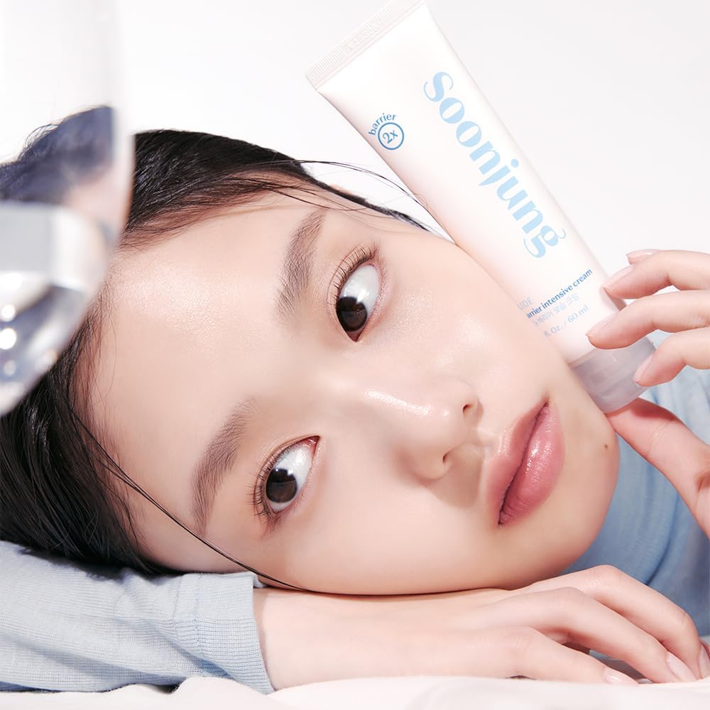 ETUDE SoonJung 2x Barrier Repair Cream application on skin