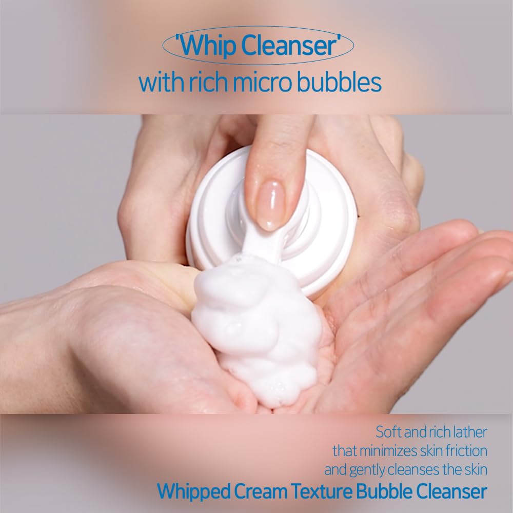 ETUDE SoonJung cleanser with bubbles