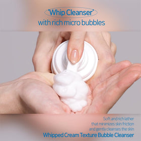 ETUDE SoonJung cleanser with bubbles