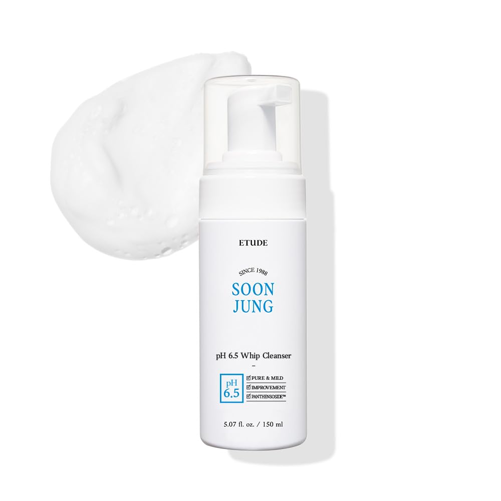 ETUDE SoonJung pH 6.5 Whip Cleanser front view
