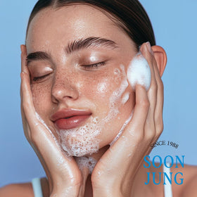 ETUDE SoonJung pH 6.5 Whip Cleanser texture close-up