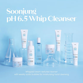 ETUDE SoonJung pH 6.5 Whip Cleanser with ingredients list