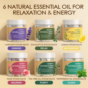 Eucalyptus bath salt in MOSRROU gift set