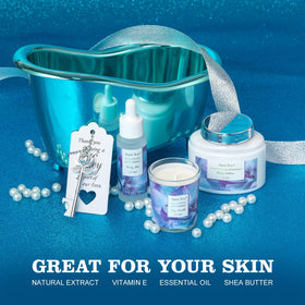 Eucalyptus & Mint bubble bath in Saint Roy Bath Set