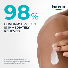 Eucerin Advanced Repair Lotion in bathroom setting