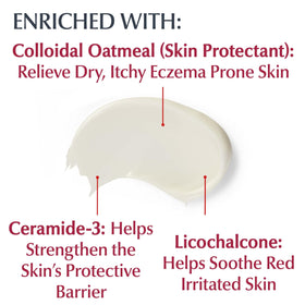 Eucerin Eczema Relief Body Cream with colloidal oatmeal ingredients