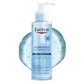 Eucerin Hydrating Cleansing Gel 6.8 FL OZ front view
