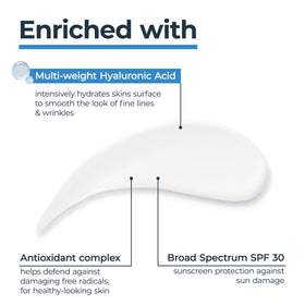 Eucerin Immersive Hydration Daily Face Lotion SPF 30 bottle back view