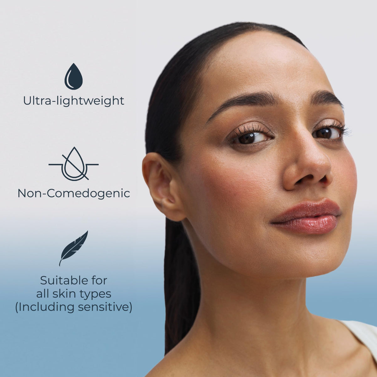 Eucerin Immersive Hydration Smoothing Face Serum bottle close-up