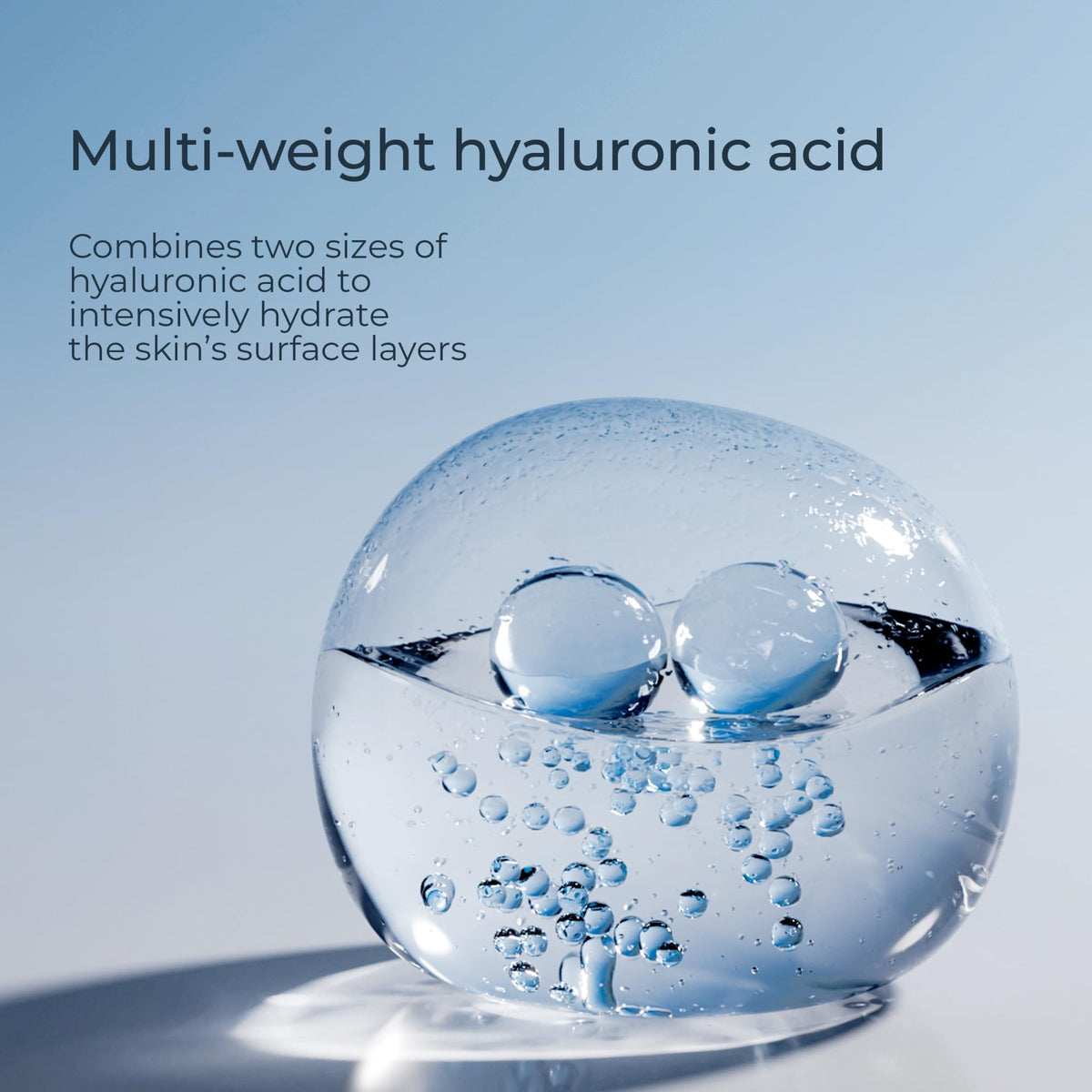 Eucerin Immersive Hydration Smoothing Face Serum with other skincare products