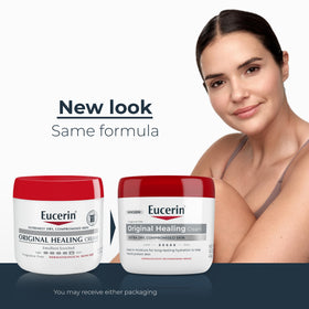 Eucerin Original Healing Cream texture close-up