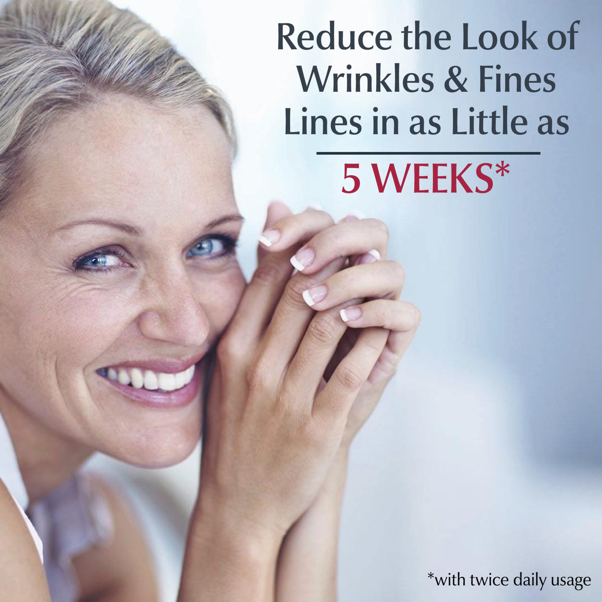 Eucerin Q10 Anti-Wrinkle Night Cream application on skin