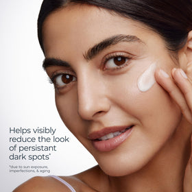 Eucerin Radiant Tone Daily Face Lotion back view showing ingredients