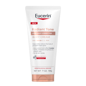 Eucerin Radiant Tone Dark Spot Corrector Body Cream 7 OZ front view