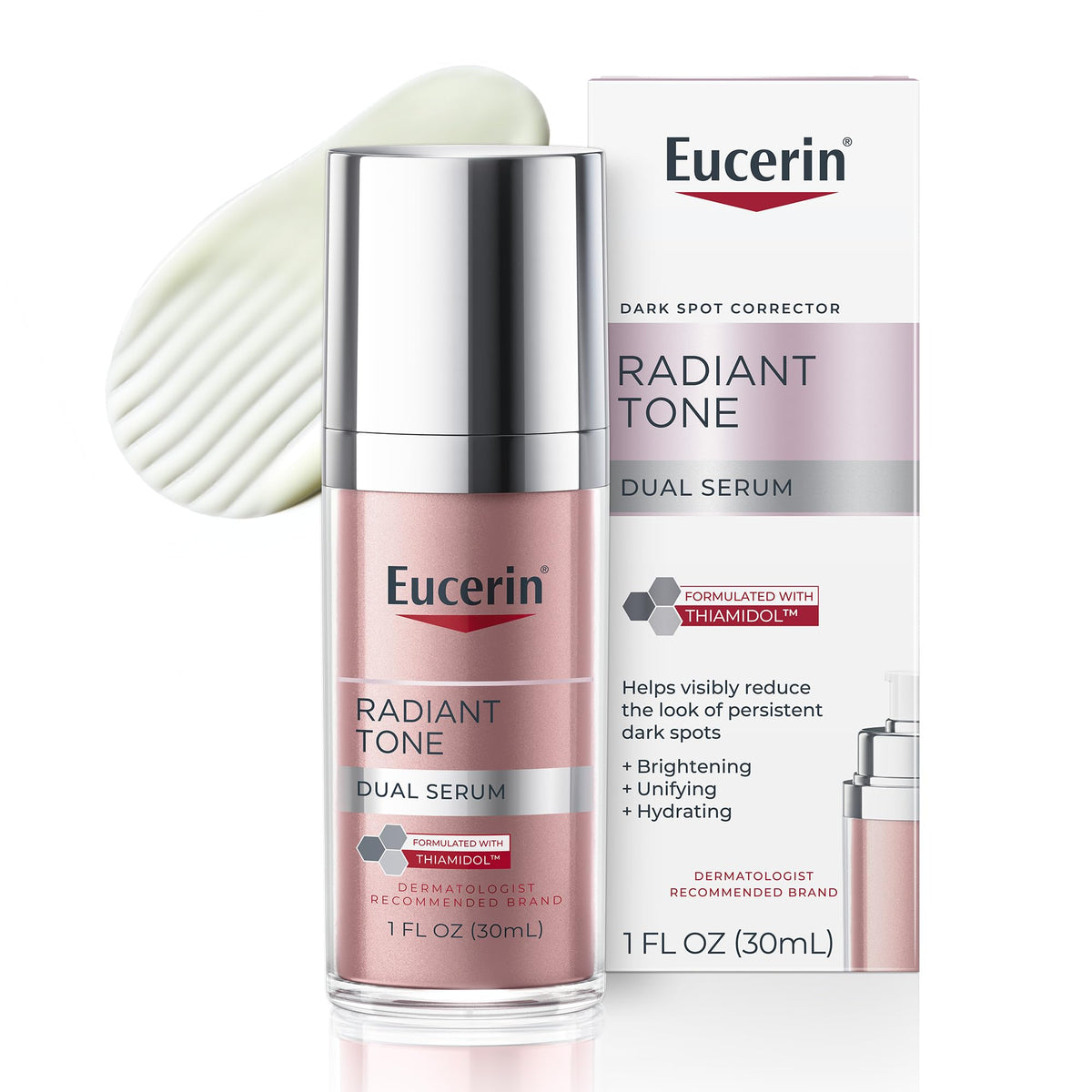 Eucerin Radiant Tone Dual Serum 30mL front view