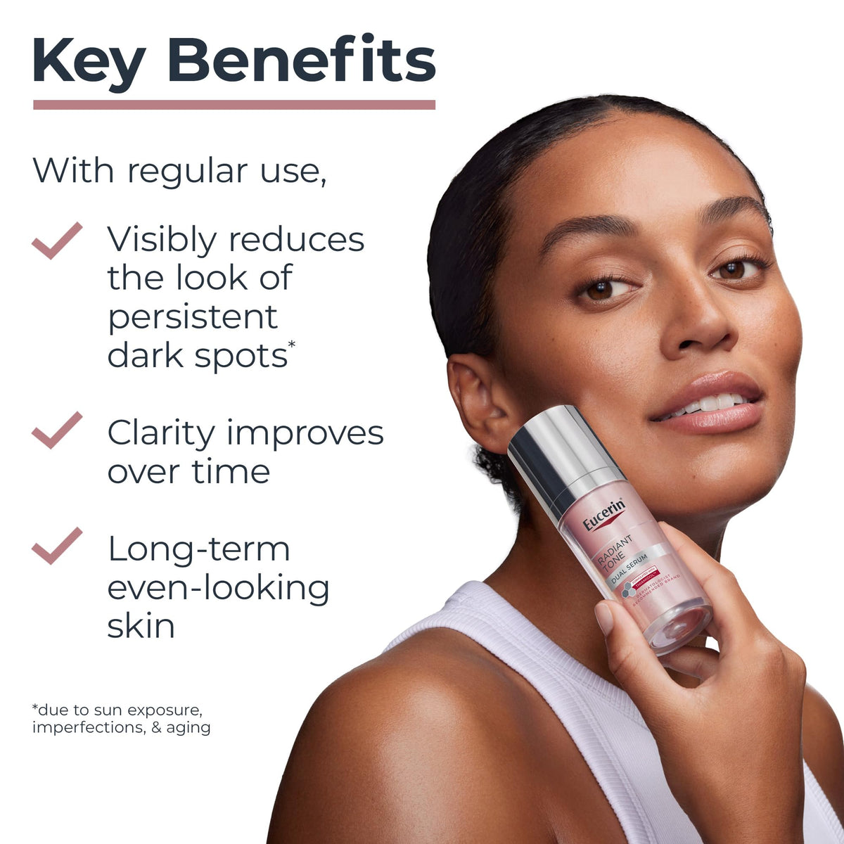 Eucerin Radiant Tone Dual Serum 30mL side view