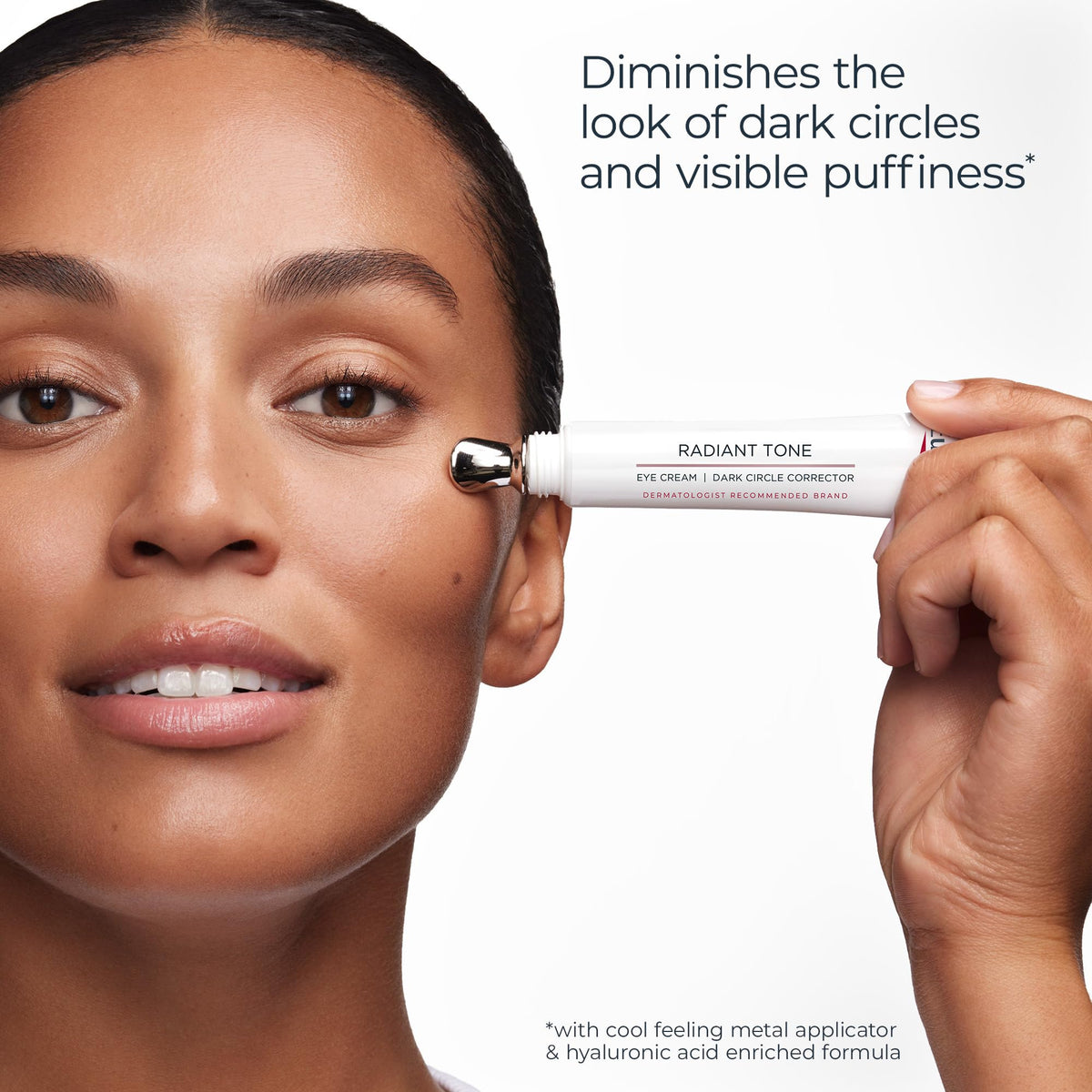 Eucerin Radiant Tone Eye Cream in a skincare routine
