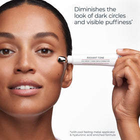 Eucerin Radiant Tone Eye Cream in a skincare routine