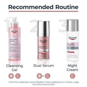 Eucerin Radiant Tone Night Cream Dark Spot Corrector 1.7 OZ ingredients list