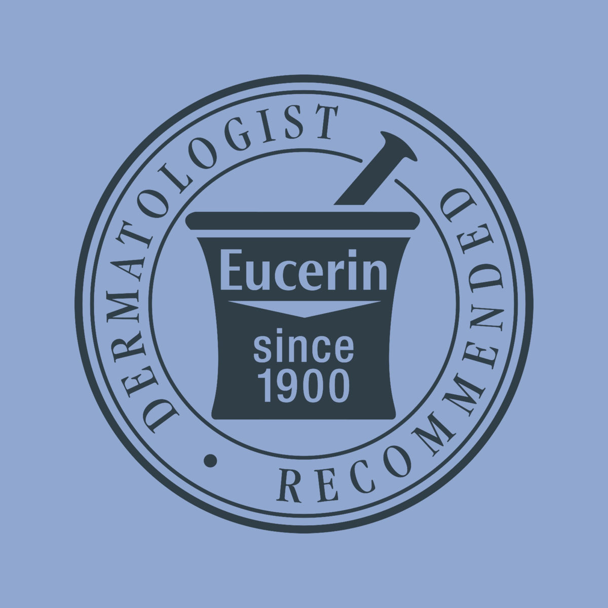 Eucerin Skin Calming Body Lotion on a wooden surface