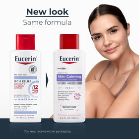 Eucerin Skin Calming Itch Relief Body Lotion back view