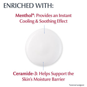 Eucerin Skin Calming Itch Relief Body Lotion with ingredients list