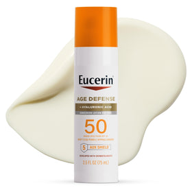 Eucerin Sun Age Defense Face Sunscreen Lotion SPF 50 front view