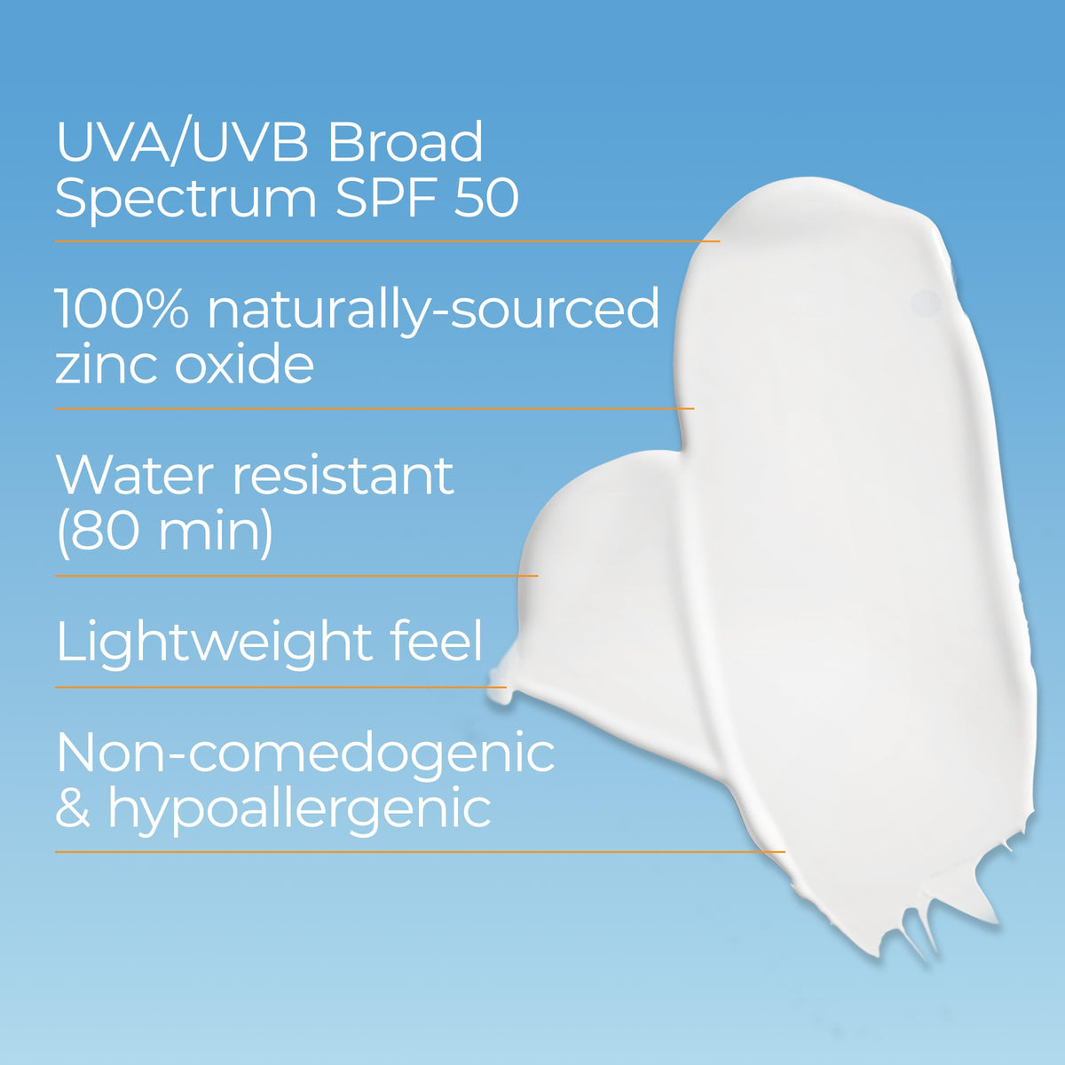 Eucerin Sun Sensitive Mineral Sunscreen Lotion SPF 50 back view