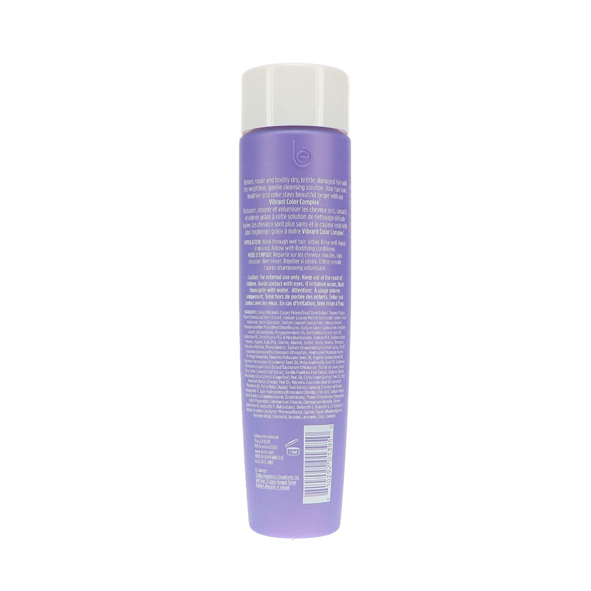 Eufora Bodifying Shampoo bottle with label details