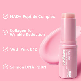 Euralissea balm stick close-up showing smooth application